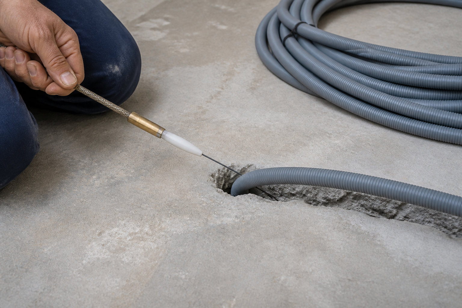 3 techniques pour faciliter le passage du câble