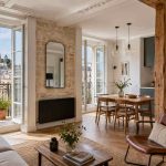 Un appartement rénové à Montmartre.